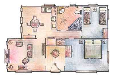 Adelaide Hills Country Cottages - Gum Tree Cottage - Brisbane 4u 5