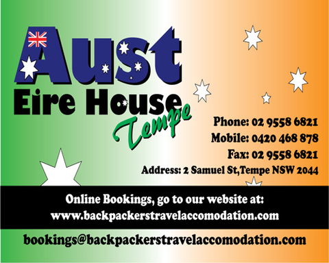Aust Eire House Tempe - Brisbane 4u 0