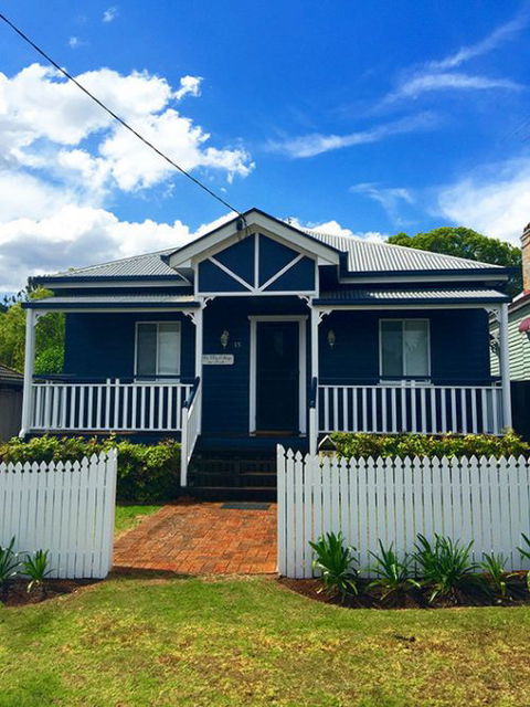 The Blue Cottage On Kent - Brisbane 4u 9