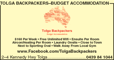 Tolga Backpackers-Budget Accommodation - Tourism Brisbane 1