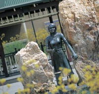 St Barbara Square and Statue - Tourism Brisbane