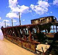 Maheno Shipwreck - Tourism Brisbane