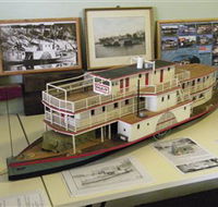 Wentworth Model Paddlesteamer Display - Brisbane 4u