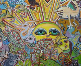 The Painting Of Life By Mirka Mora - Tourism Brisbane 0