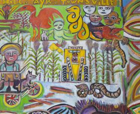 The Painting Of Life By Mirka Mora - Tourism Brisbane 2
