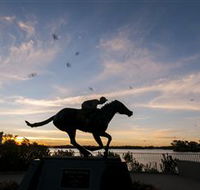 Black Caviar Statue - Brisbane 4u