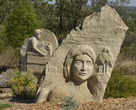 Heritage Sculptures At Pensioners Hill Lookout - Tourism Brisbane 0