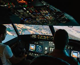 Jet Flight Simulator Canberra - Brisbane Tourism 1