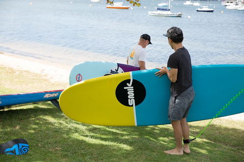 Stand Up Paddle Boarding - 2 Person Lesson - 1 Hour - Tourism Brisbane 1