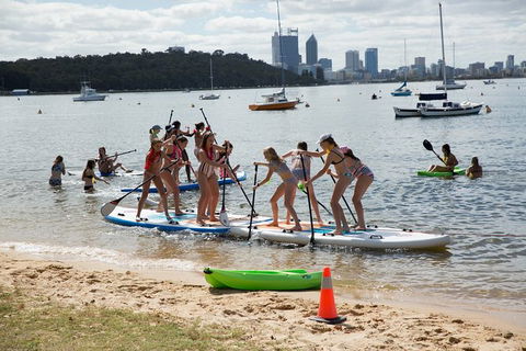 Stand Up Paddle Boarding - 2 Person Lesson - 1 Hour - Tourism Brisbane 5
