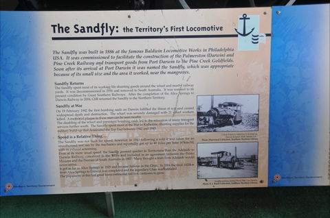 Sandfly NA1 Steam Locomotive - Tourism Brisbane 1