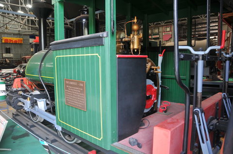 Sandfly NA1 Steam Locomotive - Tourism Brisbane 2