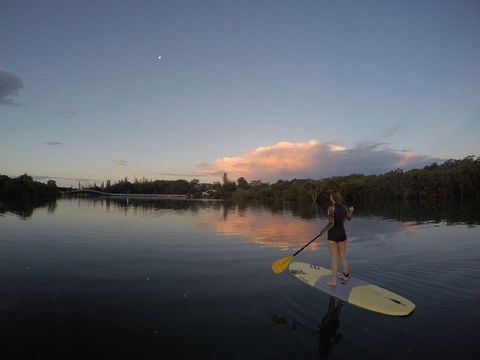 Paddleboard At Back Creek South West Rocks - Brisbane Tourism 1