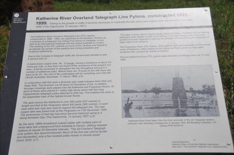 Katherine Overland Telegraph Pylons - Tourism Brisbane 2
