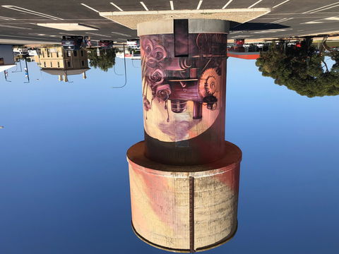 Kadina Water Tower Mural - Tourism Brisbane 1