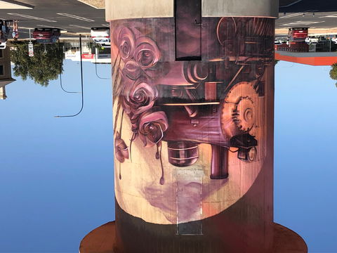 Kadina Water Tower Mural - Tourism Brisbane 2
