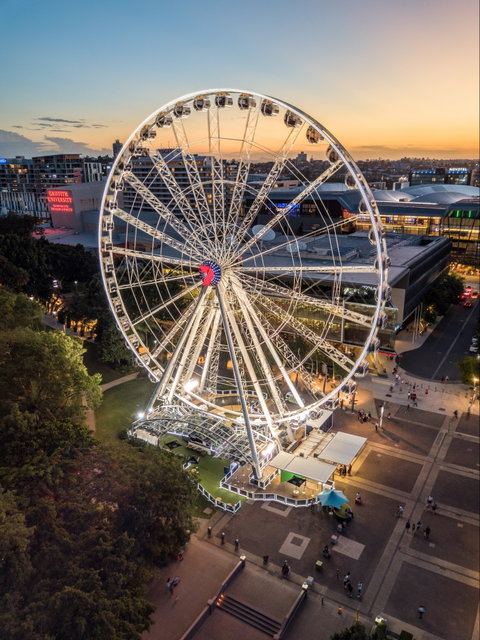 The Channel Seven Wheel Of Brisbane - Tourism Brisbane 0