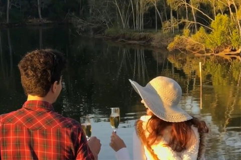 Sunset Eco Rainforest River Cruise - Tourism Brisbane 0