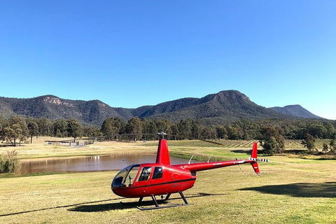 Private Helicopter Flight To Hunter Valley With A La Carte Lunch - For 2 - Brisbane 4u 1