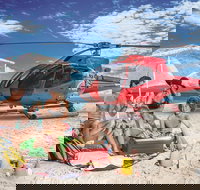 Private Helicopter Tour Reef Island Snorkeling and Gourmet Picnic Lunch