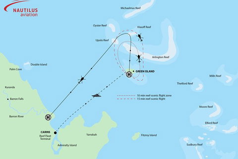 Fly To Green Island - Cruise Return - Brisbane Tourism 3