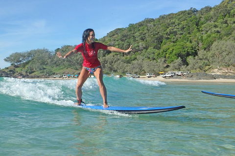 Noosa Surf Lesson Austraila\'s Longest Wave 4x4 Day Adventure - Tourism Brisbane 6