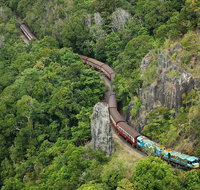 Cairns 4WD Waterfall and Rainforest Tour Including Kuranda Scenic Railway - Brisbane Tourism