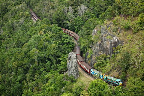 Cairns 4WD Waterfall And Rainforest Tour Including Kuranda Scenic Railway - Brisbane Tourism 0