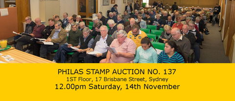 PHILAS Stamp Auction No. 137 - Tourism Brisbane 1