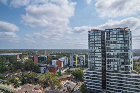 17th Level 1bed1bath APT Macquaire Park+wifi+view - Tourism Brisbane 1