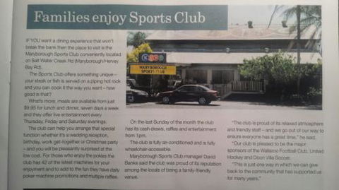 Maryborough Sports Club Inc - Tourism Brisbane 3