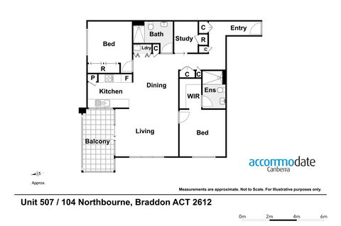 IQ Smart Apartments 704 Braddon ACT - Tourism Brisbane 5