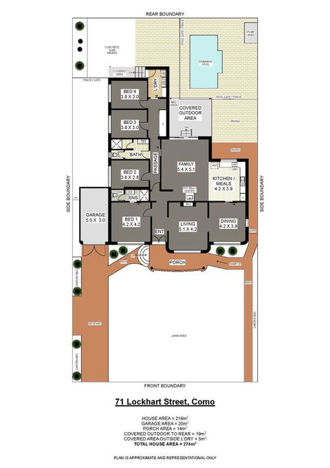 Big House Heated Pool 11 Beds Como / South Perth / Applecross - Tourism Brisbane 1