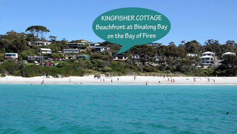 KINGFISHER COTTAGE Beachfront At The Binalong Bay - Tourism Brisbane 16