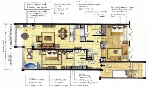 Beach Club Port Douglas Luxury Apartments - Tourism Brisbane 18
