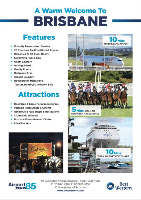 Best Western Airport 85 Motel - Tourism Brisbane 21