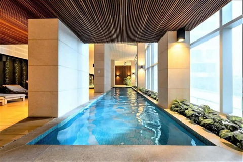 A Chic 2BR Apt Near Southern Cross City Views - Tourism Brisbane 2