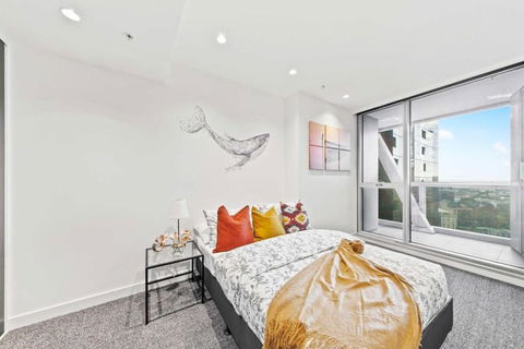 A Lux & Cozy Apt Next To Southern Cross Station - Tourism Brisbane 0