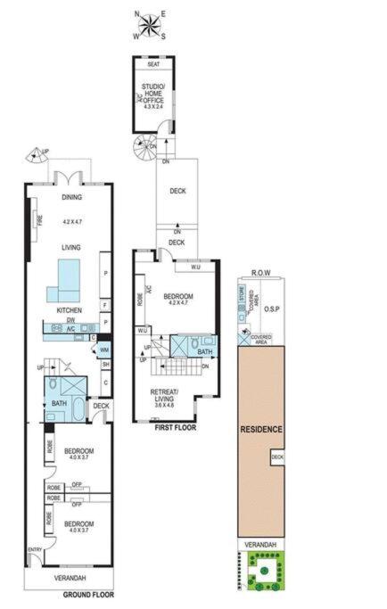 Albert Park Bespoke Brilliance 4Bed 2Bath - Tourism Brisbane 3