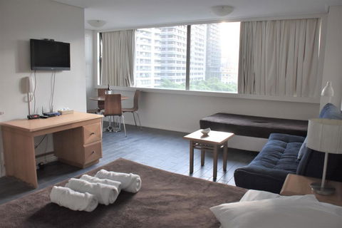 Accommodation Sydney City Centre - Hyde Park Plaza Park View College Street Studio Apartment - Tourism Brisbane 0