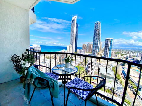 High Floor Ocean View King Studio With Free Wi-Fi - Tourism Brisbane 0