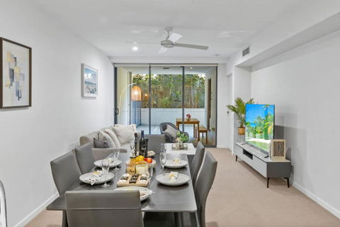 Modern 2B2B Suit Only 10mins To Airport N Southbank - Tourism Brisbane 0