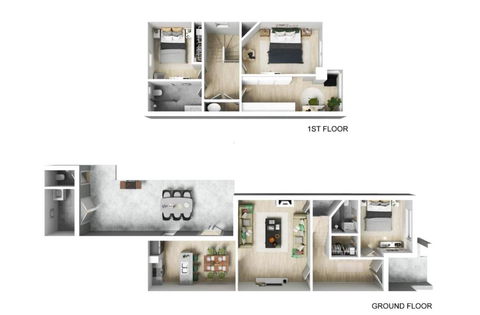 NEWLY RENOVATED LARGE 3.5 BDRM HOUSE! BEST OF MELB - Tourism Brisbane 1