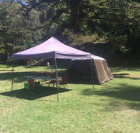 Basin Ku-ring-gai Campsite Set Up - Tourism Brisbane
