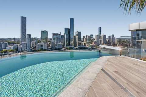 River-View Unit With Rooftop Pool Near Museums - Tourism Brisbane 0