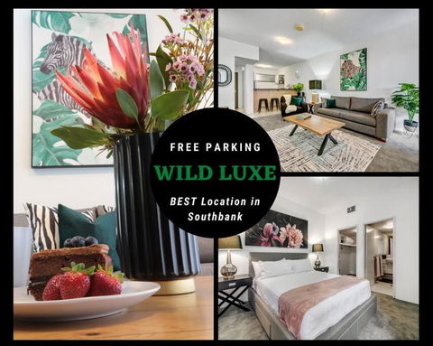 WILD LUXE Exec Apt - FREE Parking & 100MPS+Wifi - Tourism Brisbane 0