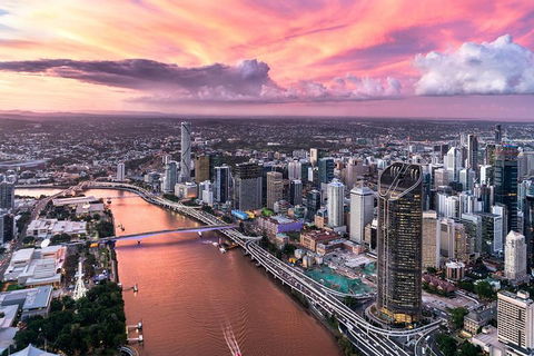 Brisbane City - Private Helicopter Sunset Flight - 25min - Tourism Brisbane 4