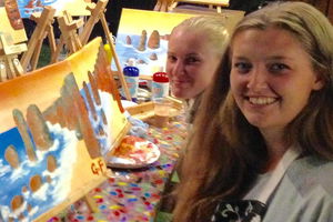 Friday Night 2 for 1 Paint and Sip Art Sessions