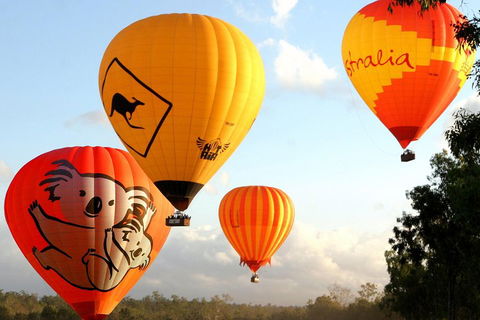 Natural Bridge & Springbrook Waterfalls Tour + Hot Air Balloon With Breakfast - Tourism Brisbane 0