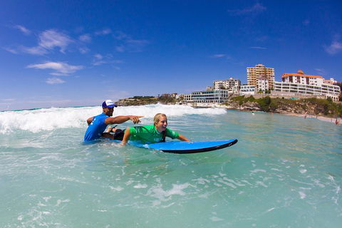 Surfing Lessons On Sydney's Bondi Beach - Tourism Brisbane 1